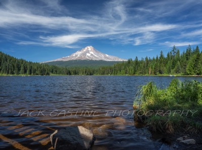  2021 08 10 - Mt. Hood from Trillium Lake - Mt. Hood National Forest - Oregon  