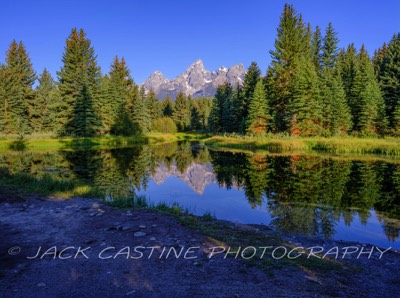  2023 08 12 - Sunrise at Schwabacher Landing - Grand Teton National Park, Wyoming 