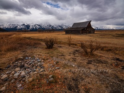  2018 11 03 - T.A. Moulton Barn and the Grand Tetons - Moose, WY 