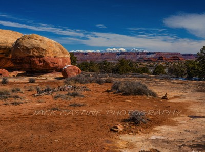  2019 02 24 - La Sal Mountains - Pothole Point - Needles Section Canyonlands NP - Moab, UT 