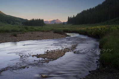  2014 08 08 - East River Sunset - Crested Butte, CO 