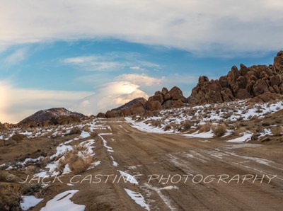  2023 03 04 - Lenticular Cloud over Movie Road - Alabama Hills - Lone Pine, California 