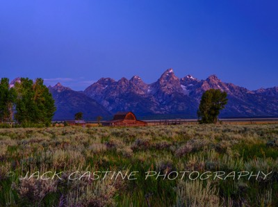  2023 08 12 - Sunrise at Mormon Barn - Grand Teton National Park, Wyoming 