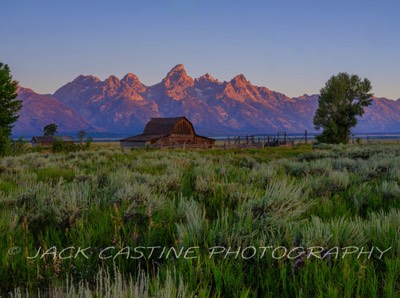  2023 08 12 - Sunrise at Mormon Barn - Grand Teton National Park, Wyoming 
