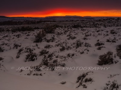  2019 02 22 - Windows Road Sunset - Arches NP - Moab, UT 