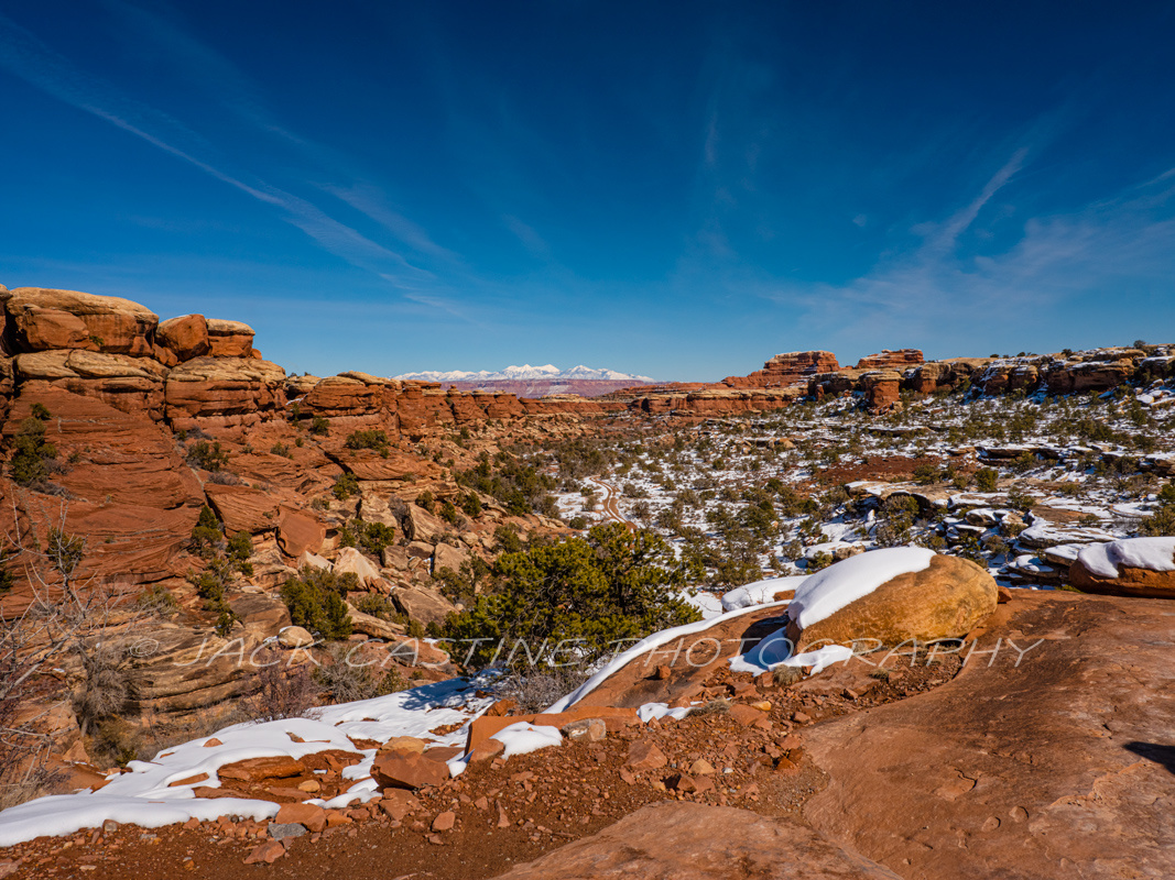  2019 02 24 - La Sal Mountains - Squaw Flat Trailhead - Needles Section Canyonlands NP - Moab, UT 