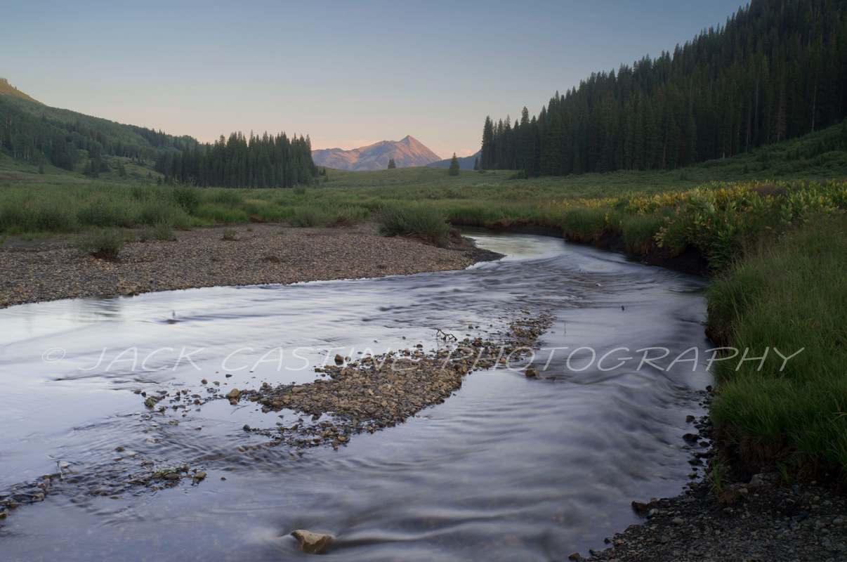  2014 08 08 - East River Sunset - Crested Butte, CO 