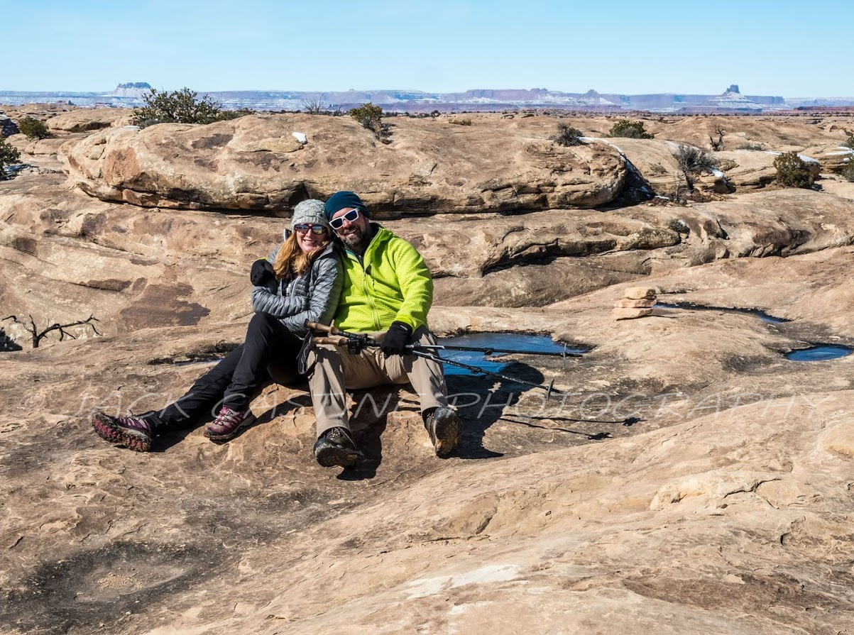  2019 02 24 - Clare and Dave - Pothole Point - Needles Section Canyonlands NP, UT 