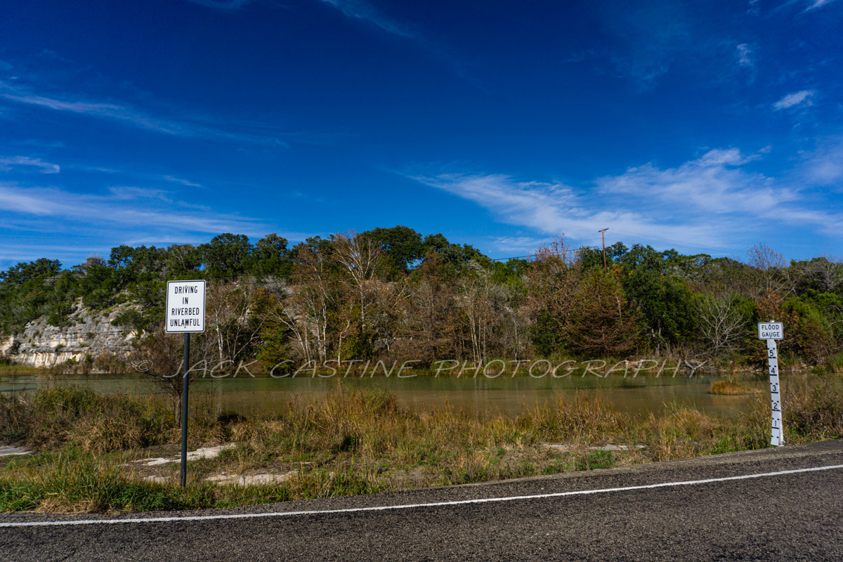  2016 11 24 - Don't Drive in the South Fork of the Guadalupe River - TX-39 ... WAIT !  WHAT ?!?!? 