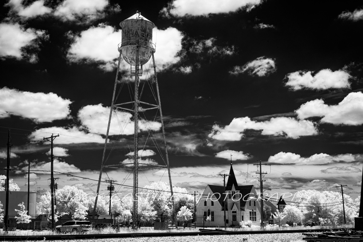  2020-05-31 - Water Tower and Church - Anna, TX 