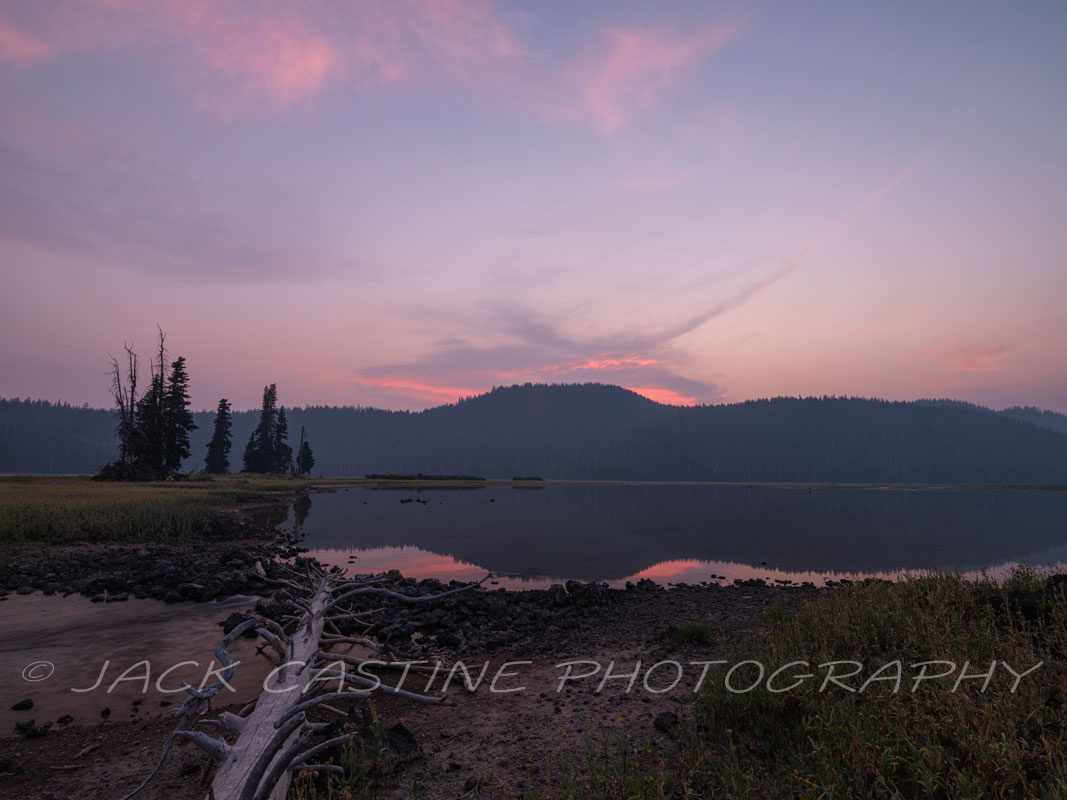  2021 08 12 - Sparks Lake Sunset - Willamette National Forest - Oregon 