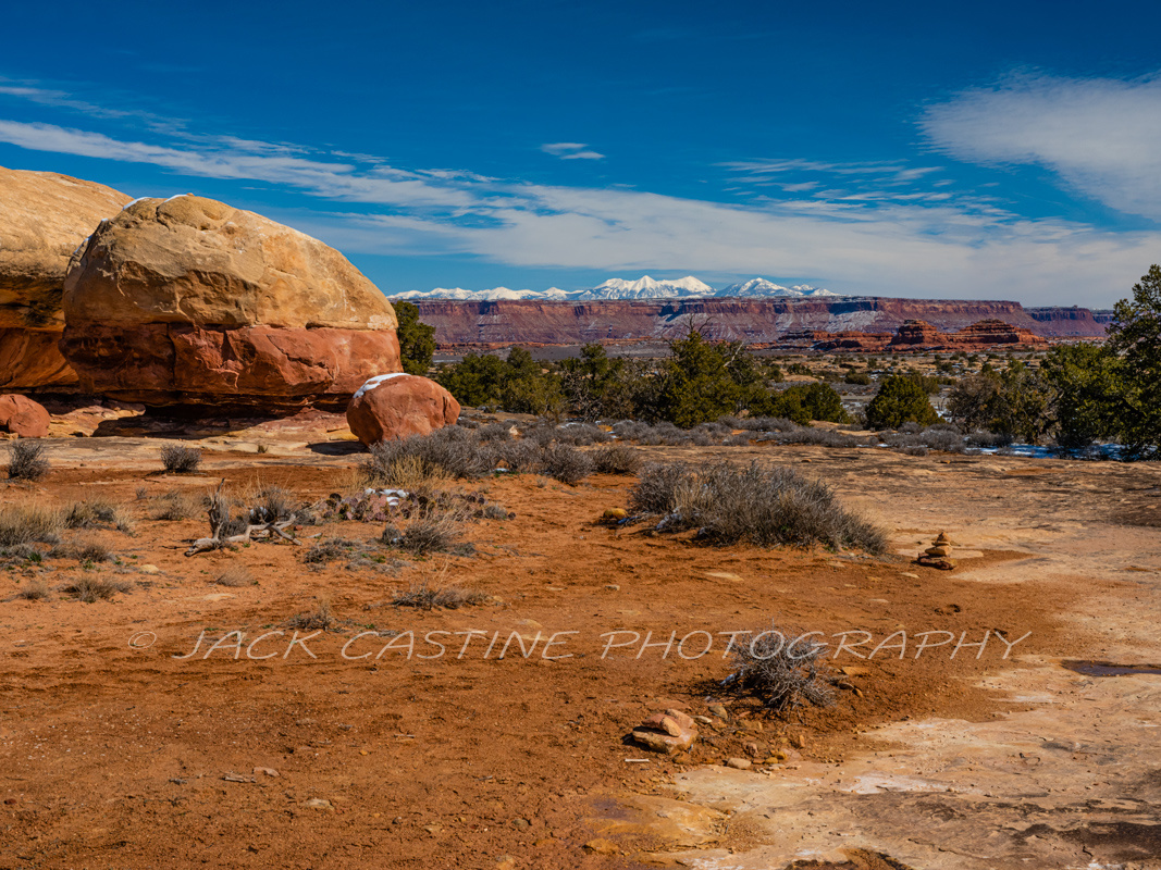  2019 02 24 - La Sal Mountains - Pothole Point - Needles Section Canyonlands NP - Moab, UT 