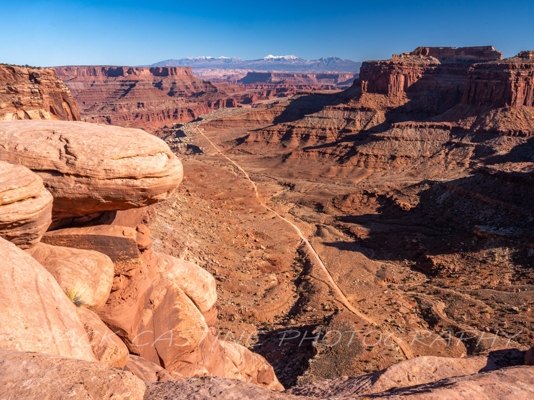  2020 11 29 - Shafer Canyon Road and the La Sal Mountains - Canyonlands NP - Moab, Utah 