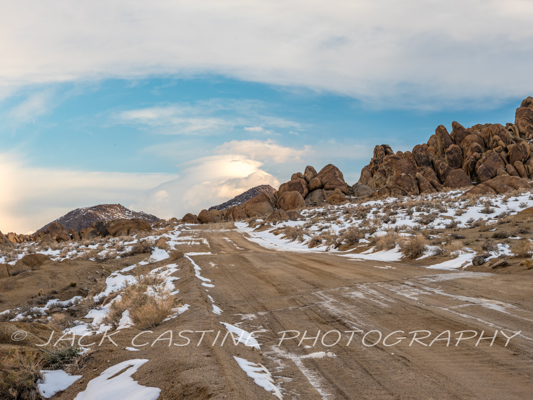  2023 03 04 - Lenticular Cloud over Movie Road - Alabama Hills - Lone Pine, California 