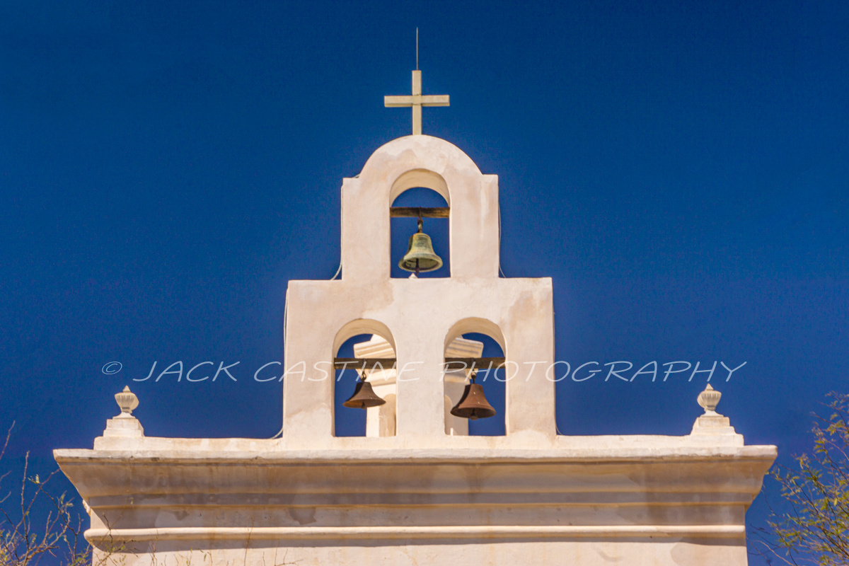  2018 03 05 - Mort Chapel Steeple - Mission San Xavier del Bac - Tucson, AZ 