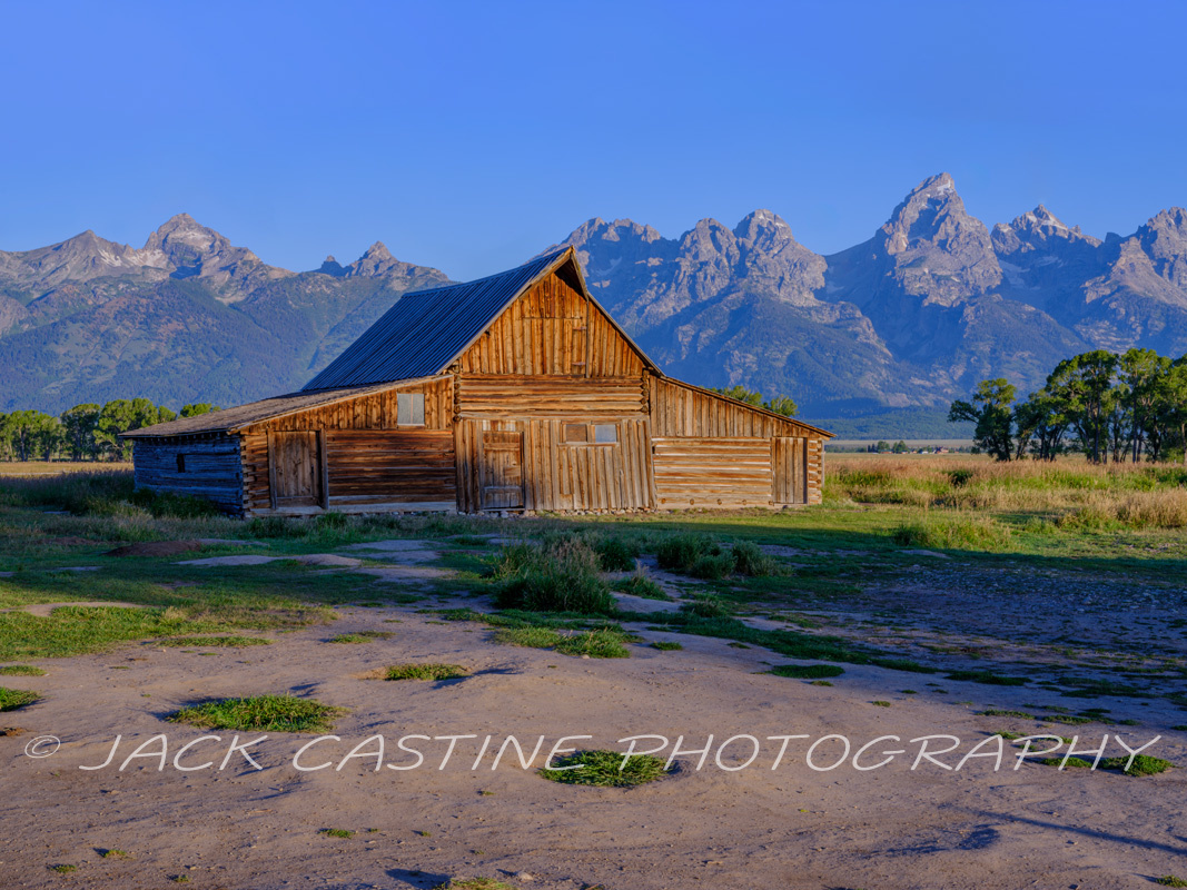  2023 08 12 - Sunrise at TJ Moulton Barn - Grand Teton National Park, Wyoming 