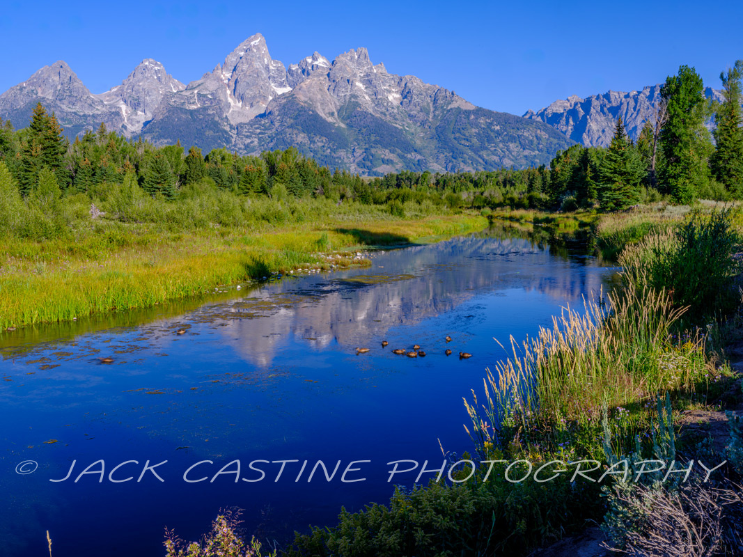  2023 08 12 - Sunrise at Schwabacher Landing - Grand Teton National Park, Wyoming 