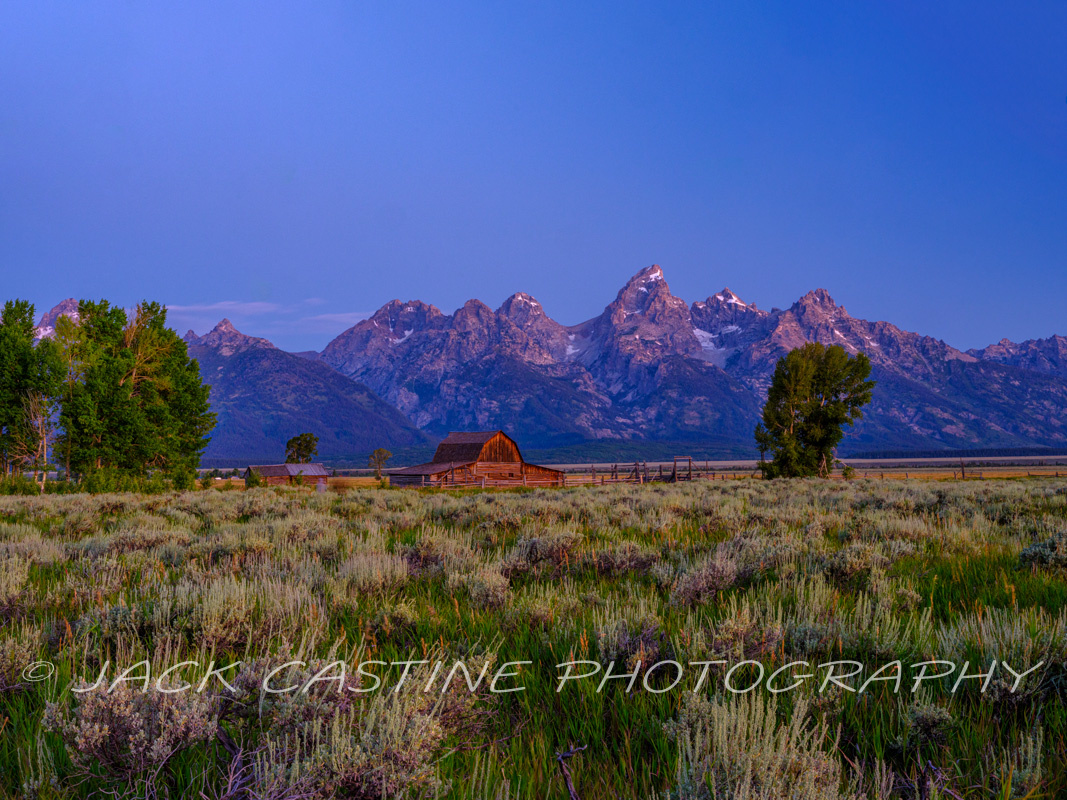  2023 08 12 - Sunrise at Mormon Barn - Grand Teton National Park, Wyoming 